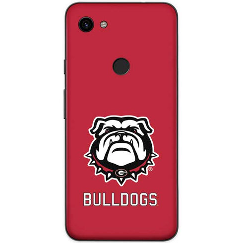 University of Georgia Bulldogs Logo Google Pixel 3a XL Skin